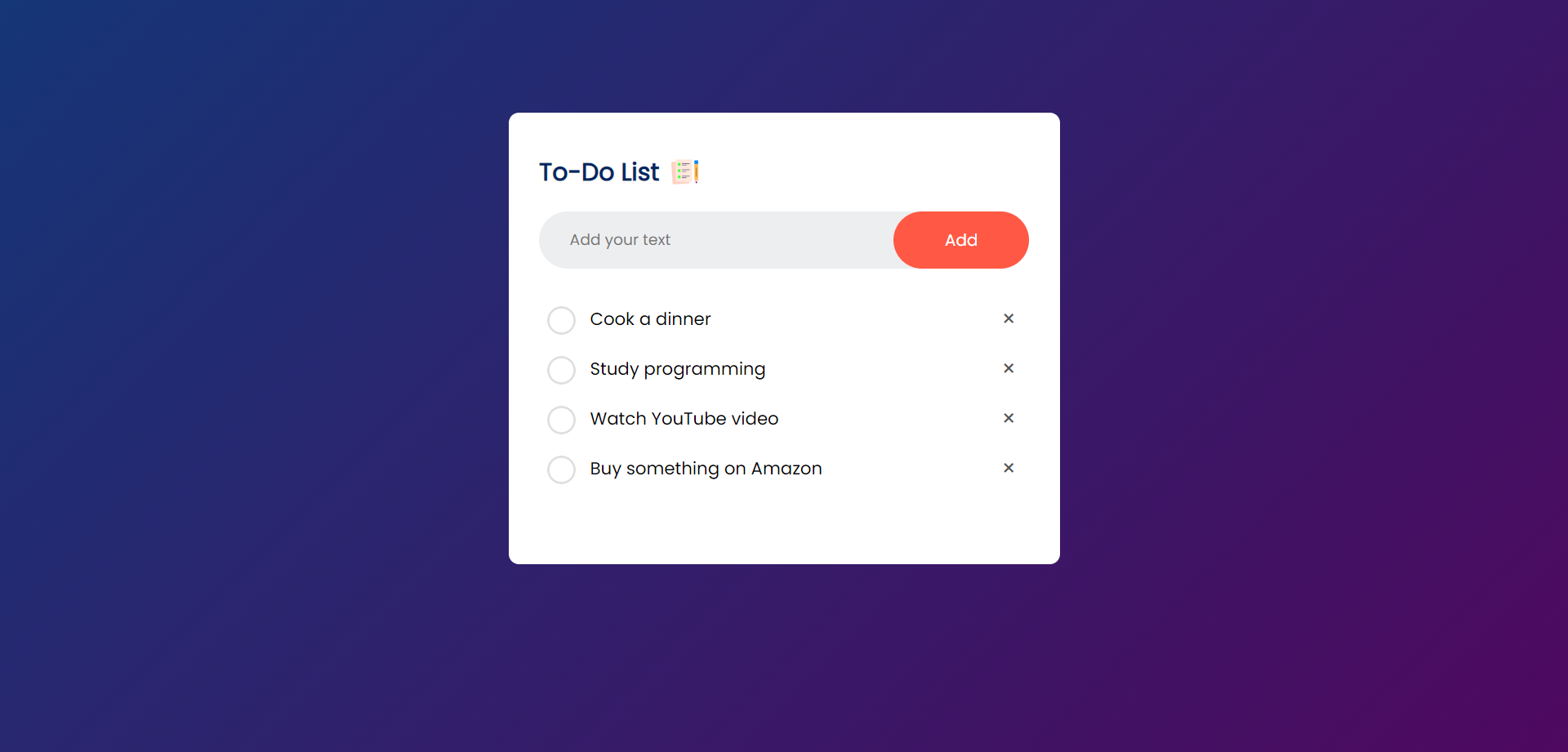 To-Do List